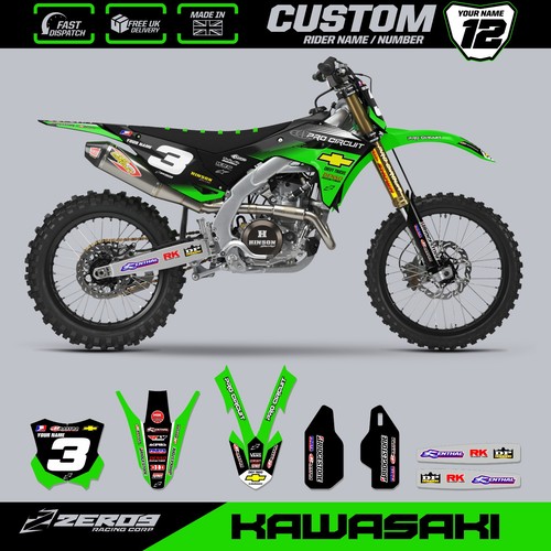Kawasaki motocross grafica - kawasaki,