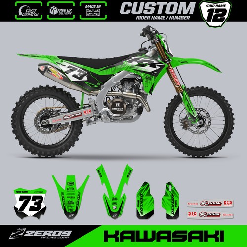 Kawasaki motocross grafica - kawasaki,