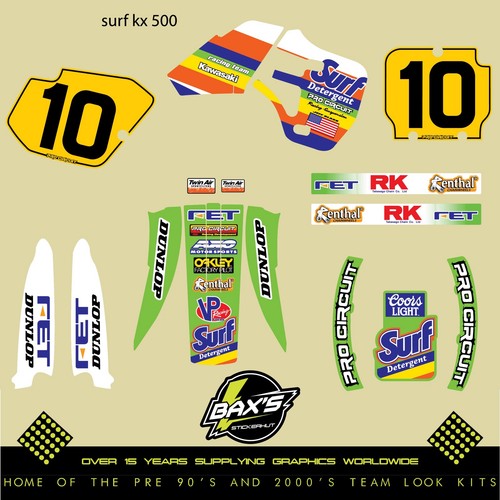 Kit grafica completo kawasaki - kit,