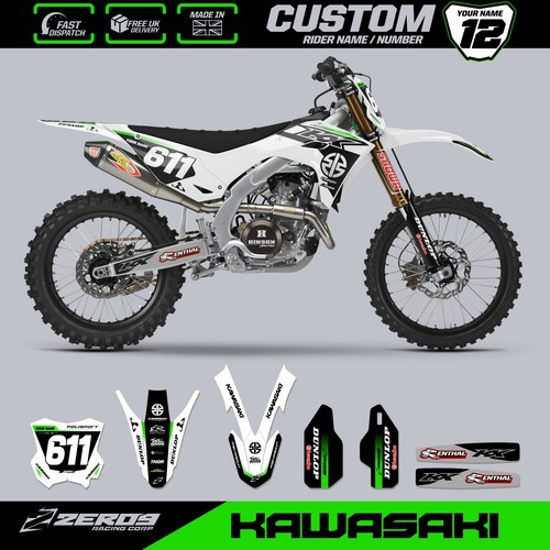 Kawasaki motocross grafica - kawasaki,
