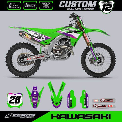Kawasaki motocross grafica - kawasaki,