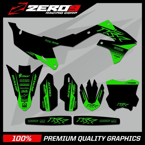 Kit grafica kawasaki motocross - grafica,