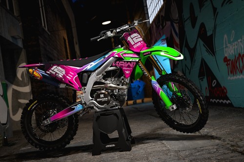 Kit grafica kawasaki disco - kit,