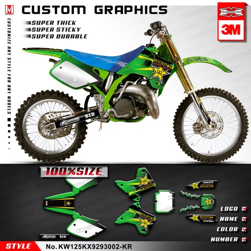 Decalcomania motocross kx125 - decalcomania,