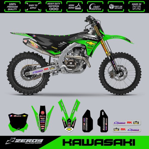 Kit grafica kawasaki - kawasaki, kxf