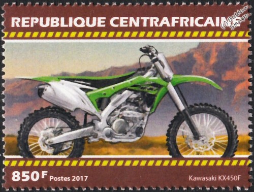 Timbro kawasaki kx450f - kawasaki, trial