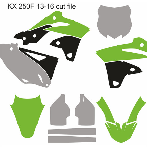 Kawasaki motocross modello - kawasaki,