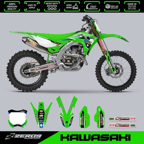 Kawasaki motocross grafica - kawasaki, mx