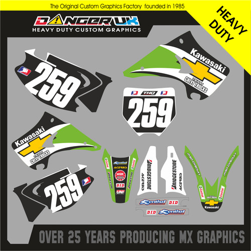 Kit adesivi grafica - grafica, kx