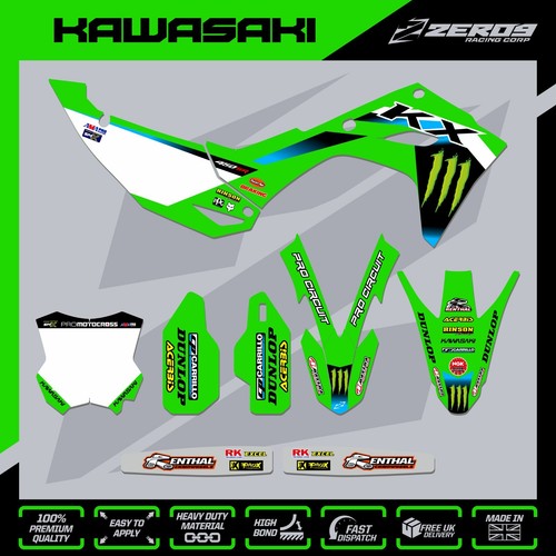 Kit grafica kawasaki kxf - kawasaki,